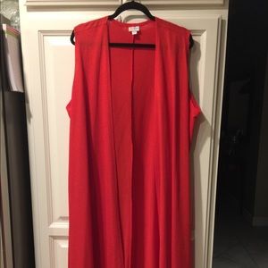 LuLaRoe Xl red Joy