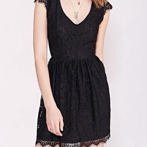 Lace Black Dress