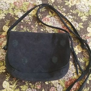 TOMS suede purse