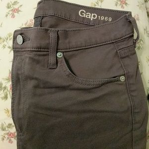 Gap 1969 gray skinny leggings
