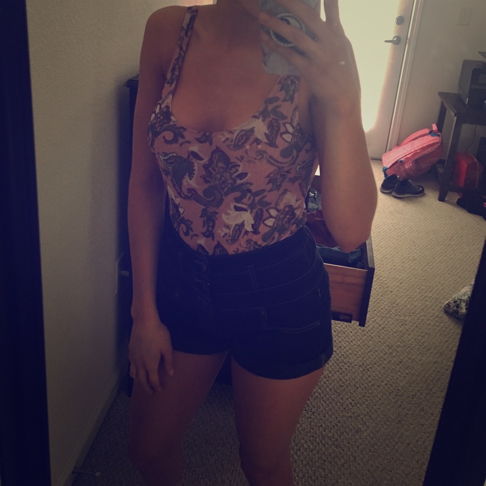 Floral bodysuit
