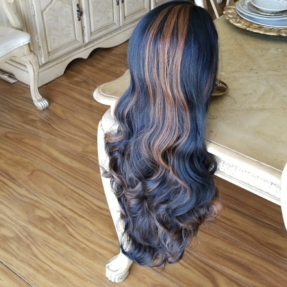 Bodywave Beauty LaceFront Wig #1b/30 22-26 inches! main image 5