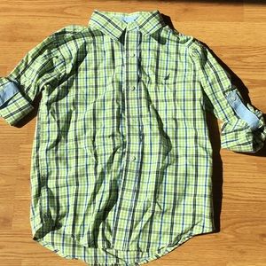 Nautica boys button up shirt