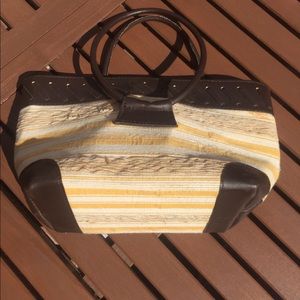 Small Brown/Yellow Handbag