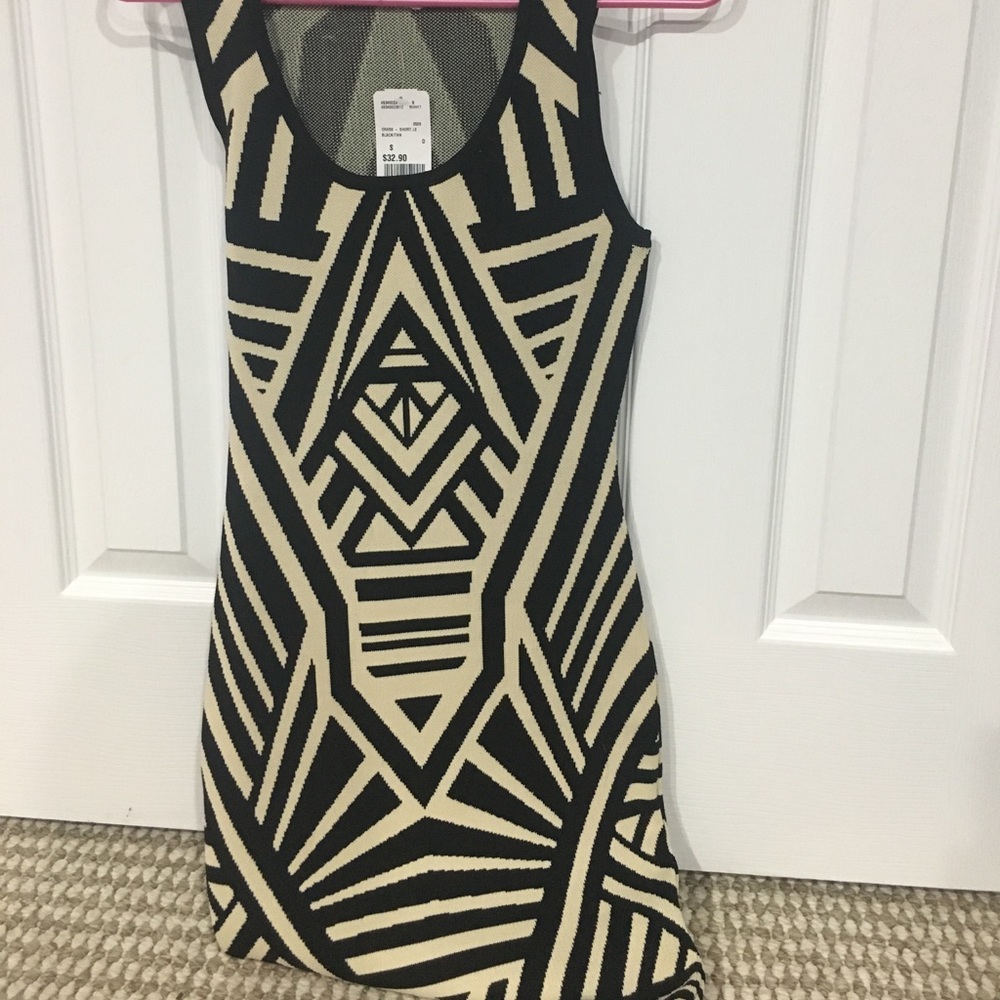 Bodycon print dress