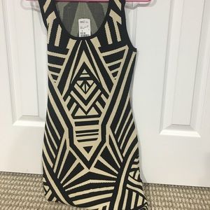 Bodycon print dress