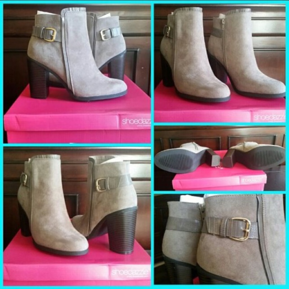 Brand new, still in box, Shoedazzle booties