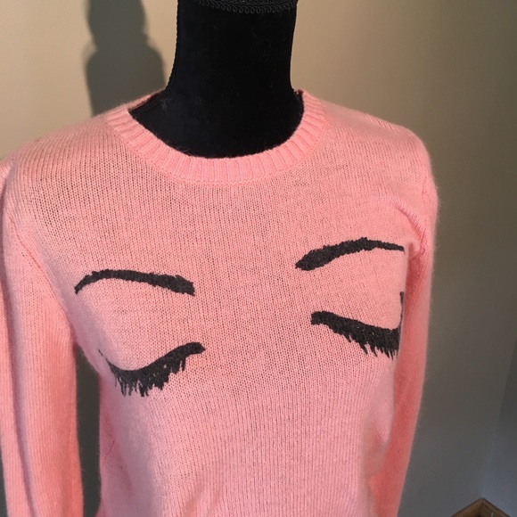 🎈FOREVER 21 EYELASH SWEATER size L VERY SOFT - Picture 2 of 4