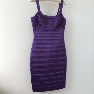 Calvin Klein 👗 Purple Dress 👗 Bodycon Style