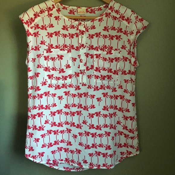 Ace Delivery Nordstrom Cap Sleeve Top - Picture 4 of 5