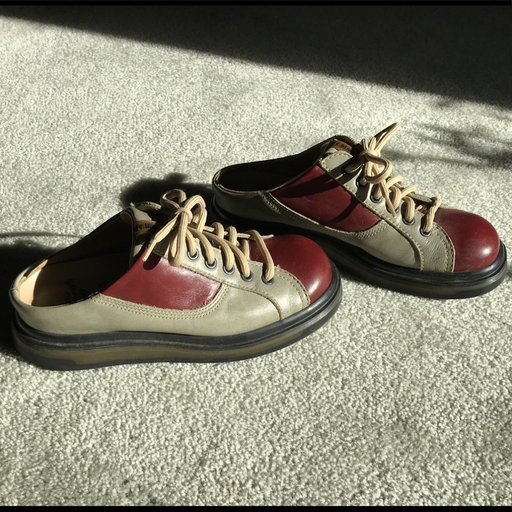 Dr Martens slip on shoes . Size 5 (I wear a 7 1/2)