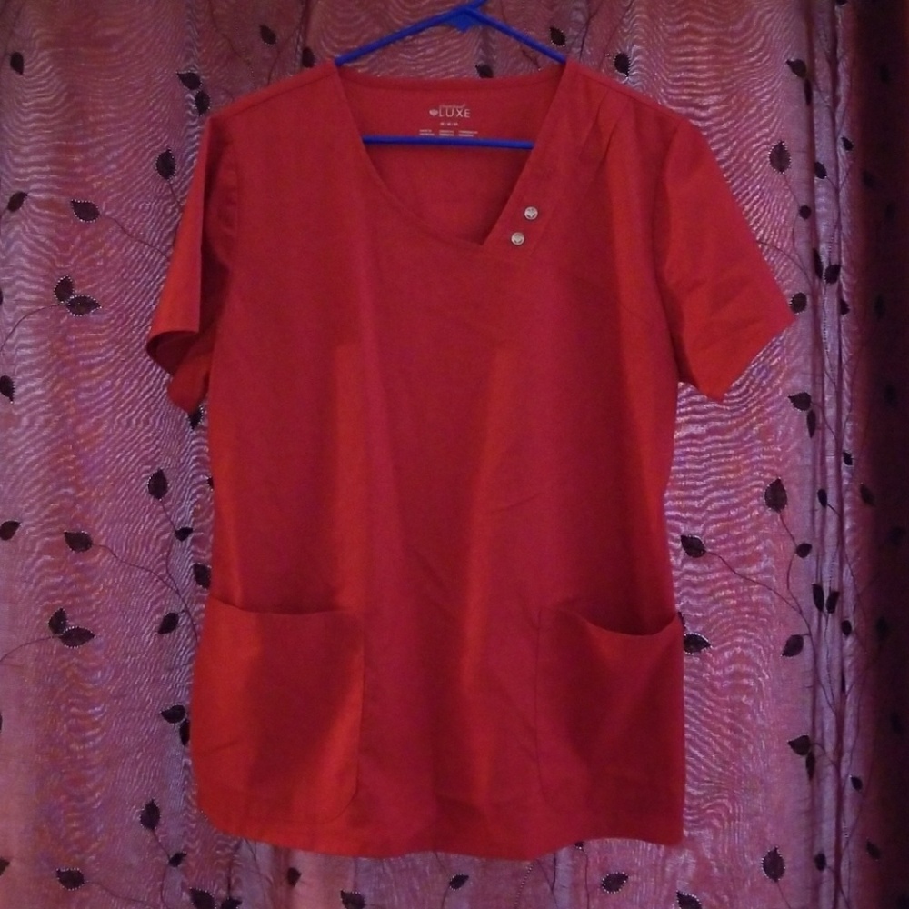 Cherokee Brand Luxe Woman's Scrub Top