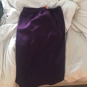 Stretchy tight pencil skirt
