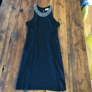 Zara Dress with Beaded Neckline
