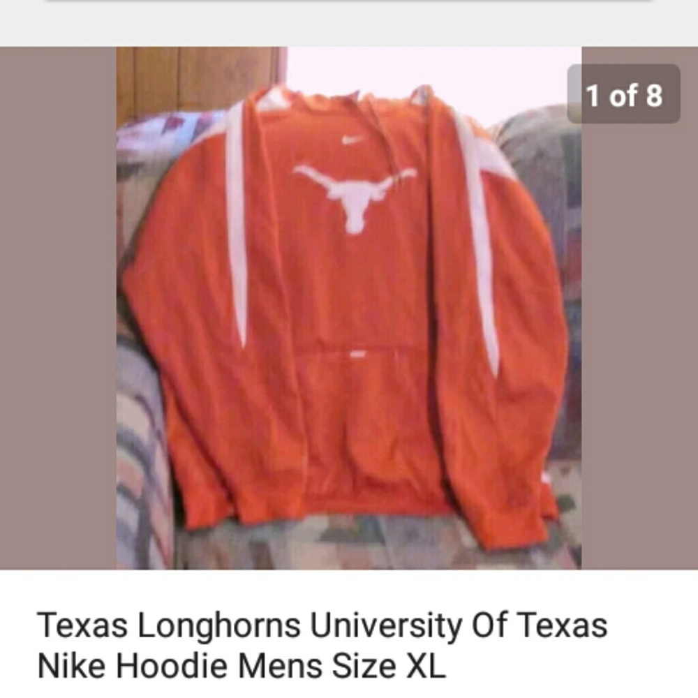 Nike texas longhorn university edition pullover
