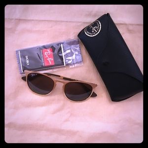 Ray-Ban Gold, Polarized Erica sunglasses Ray-Ban Gold, Polarized Erica sunglasses
