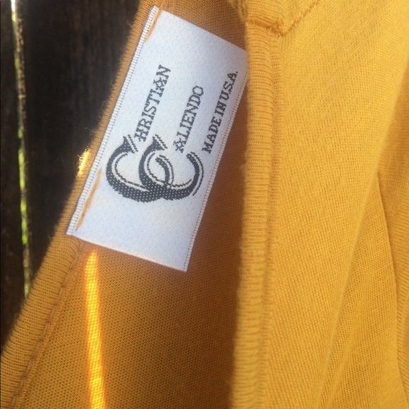 •SOLD•Mustard High Low - Picture 5 of 8