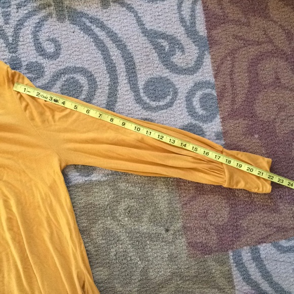 •SOLD•Mustard High Low - Picture 8 of 8