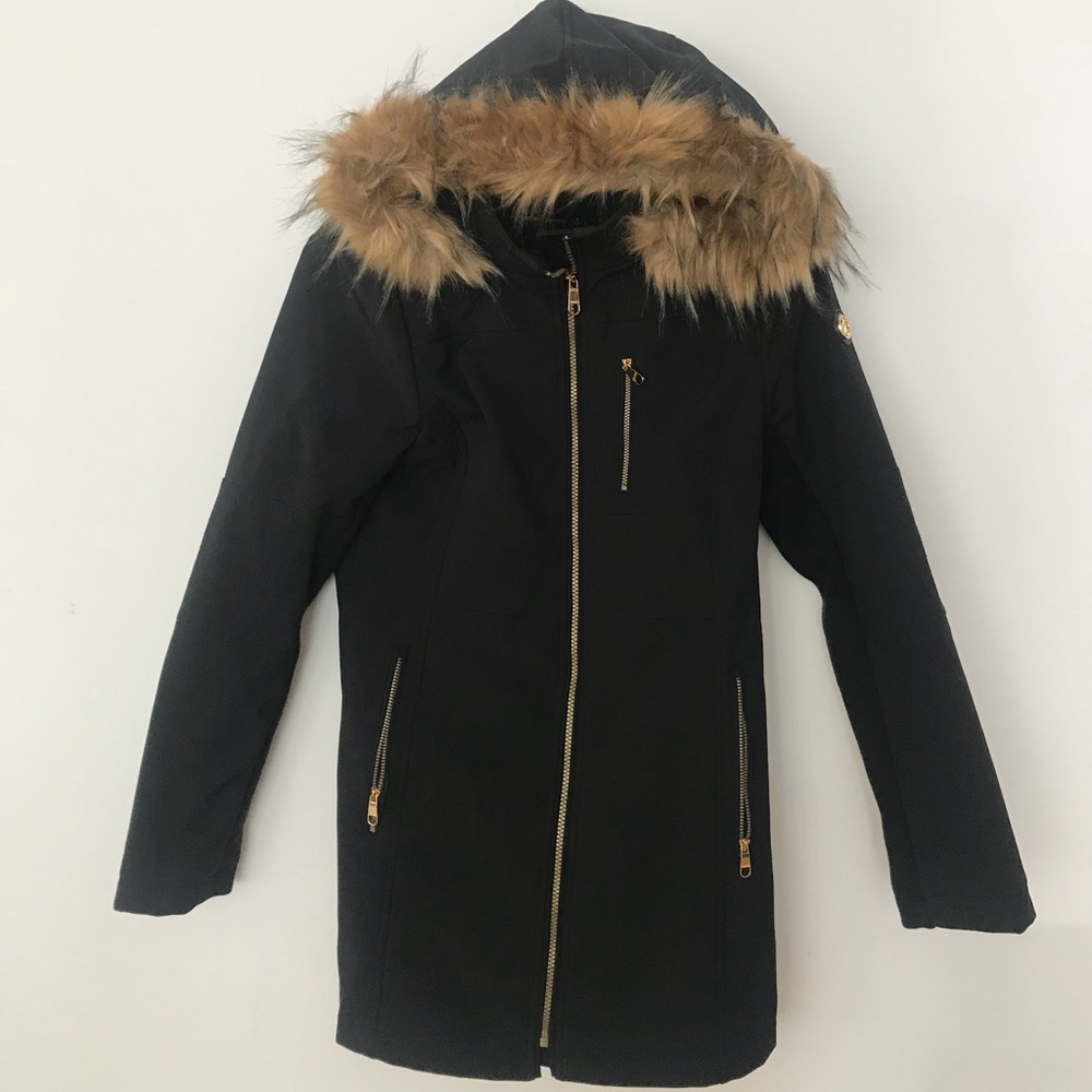 calvin klein water resistant winter coat