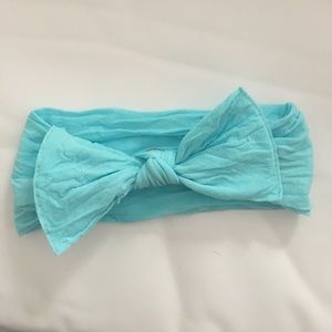Turquoise baby bling bow!!