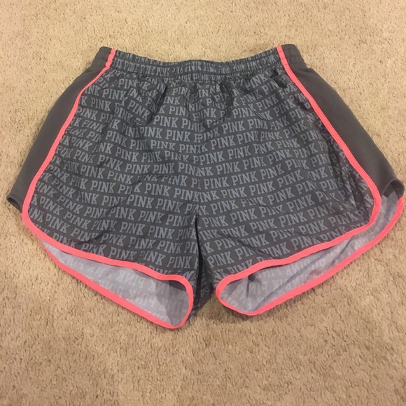 Pink Athletic Shorts - Picture 1 of 2