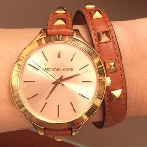 Michael Kors Wrap Bracelet Watch Michael Kors Wrap Bracelet Watch