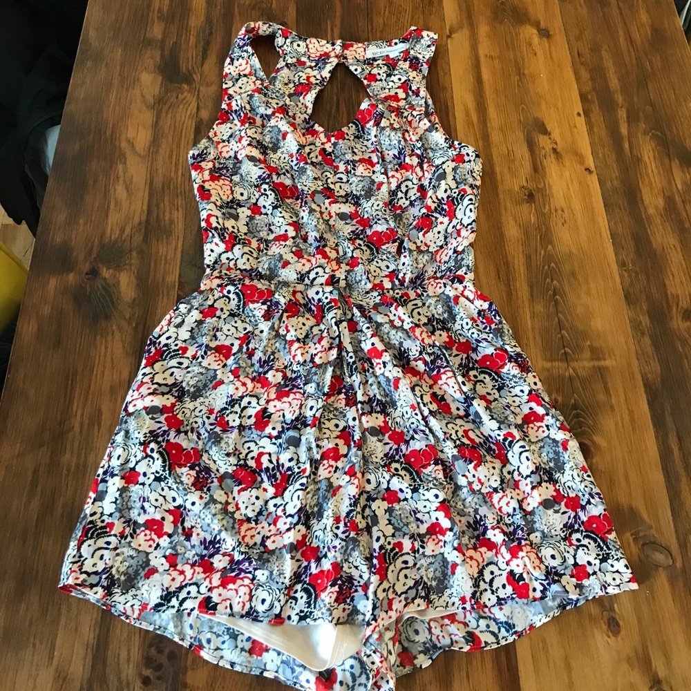 BCBG Floral Romper.