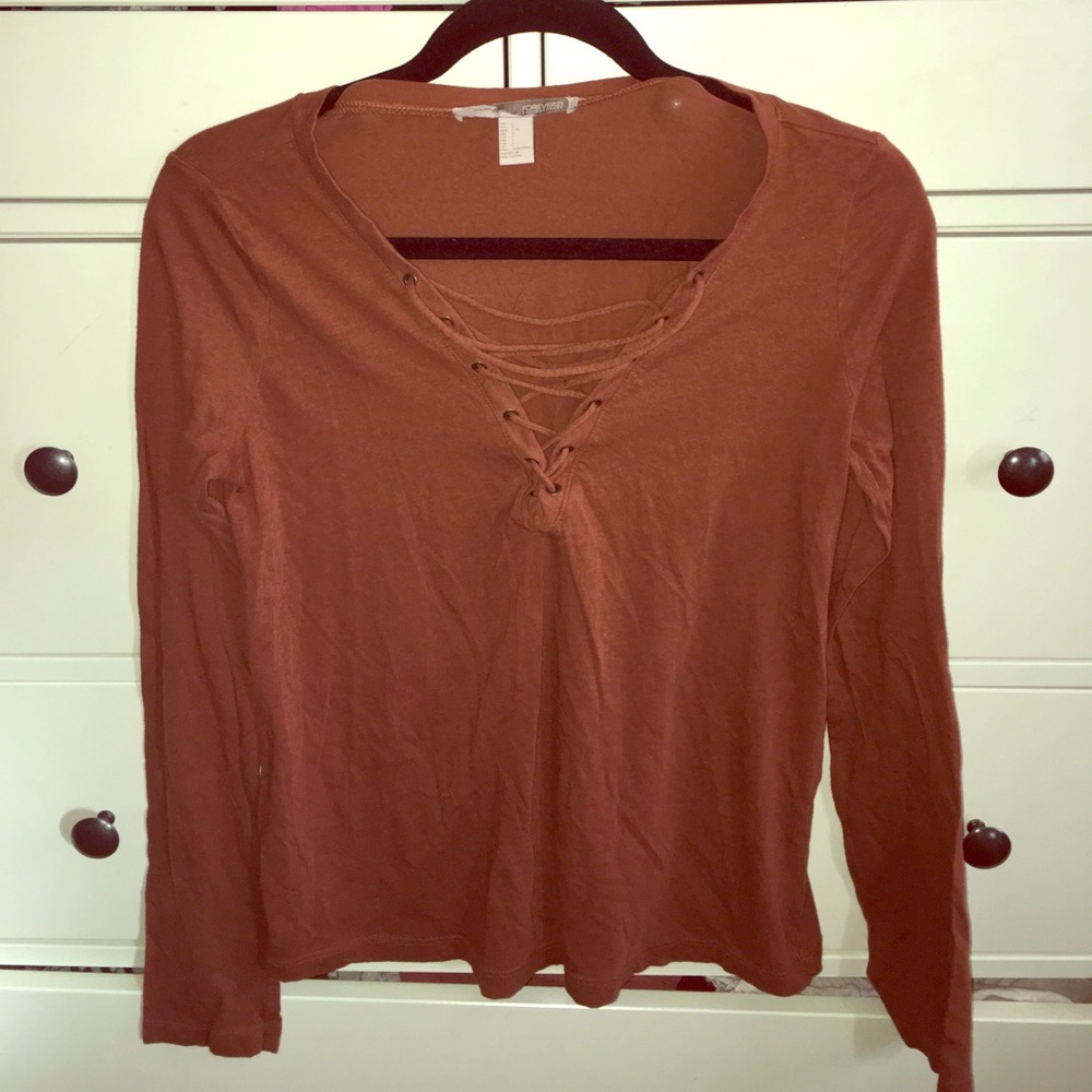 Large long sleeve top