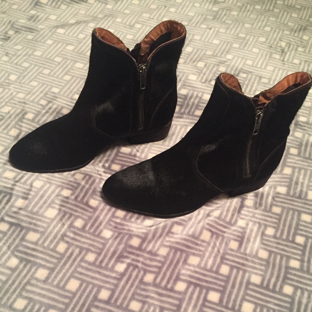 Seychelles Pony Hair Booties