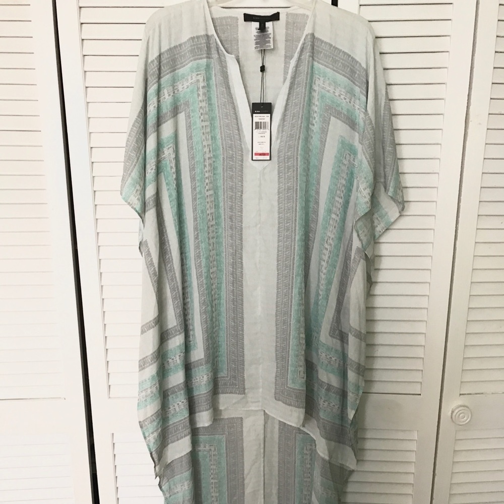 BCBG high low caftan dress