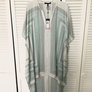 BCBG high low caftan dress