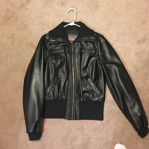 Leather jacket