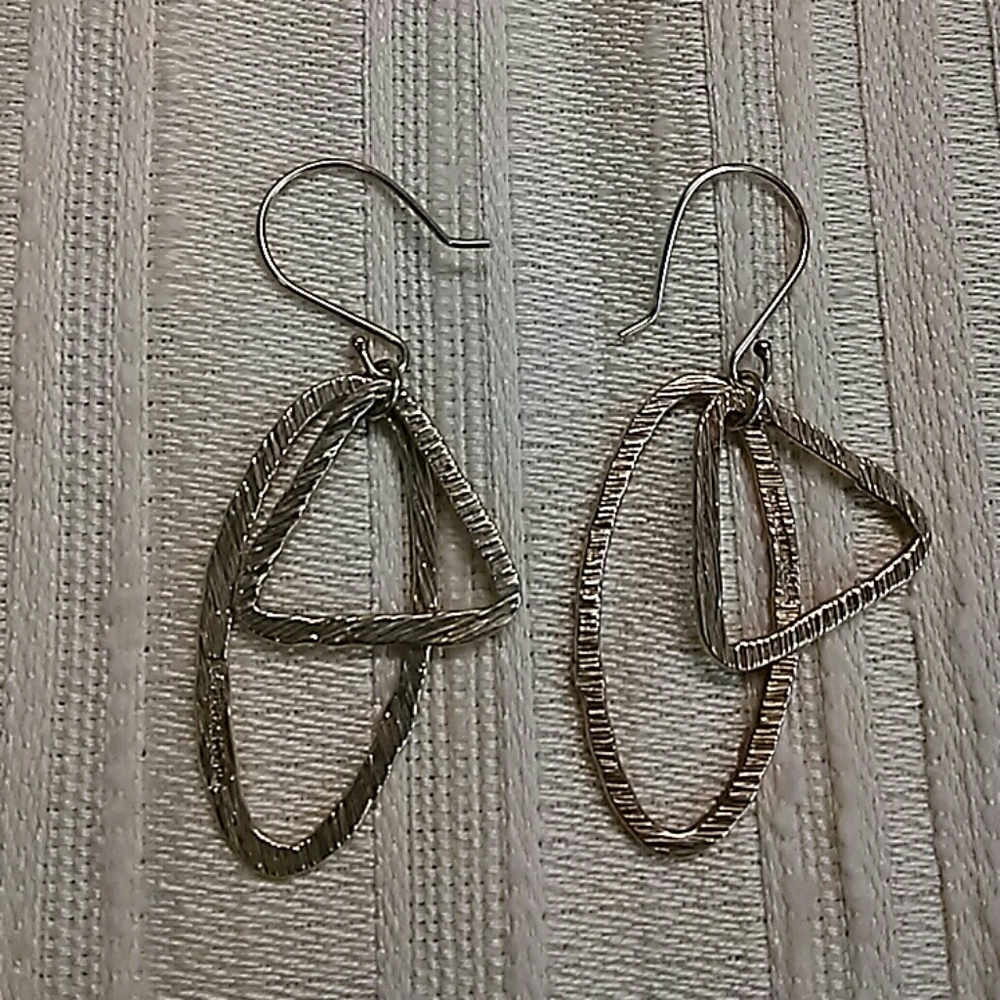 Sterling Silver hanging earrings