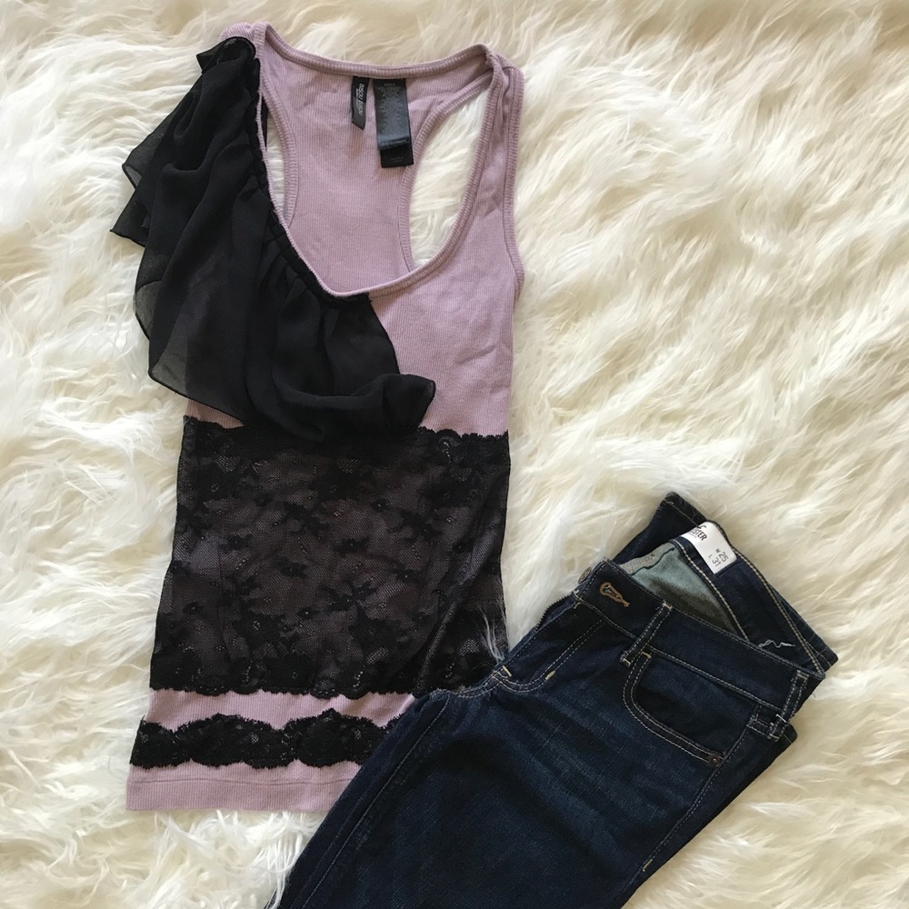 Top with lace - Picture 2 of 4