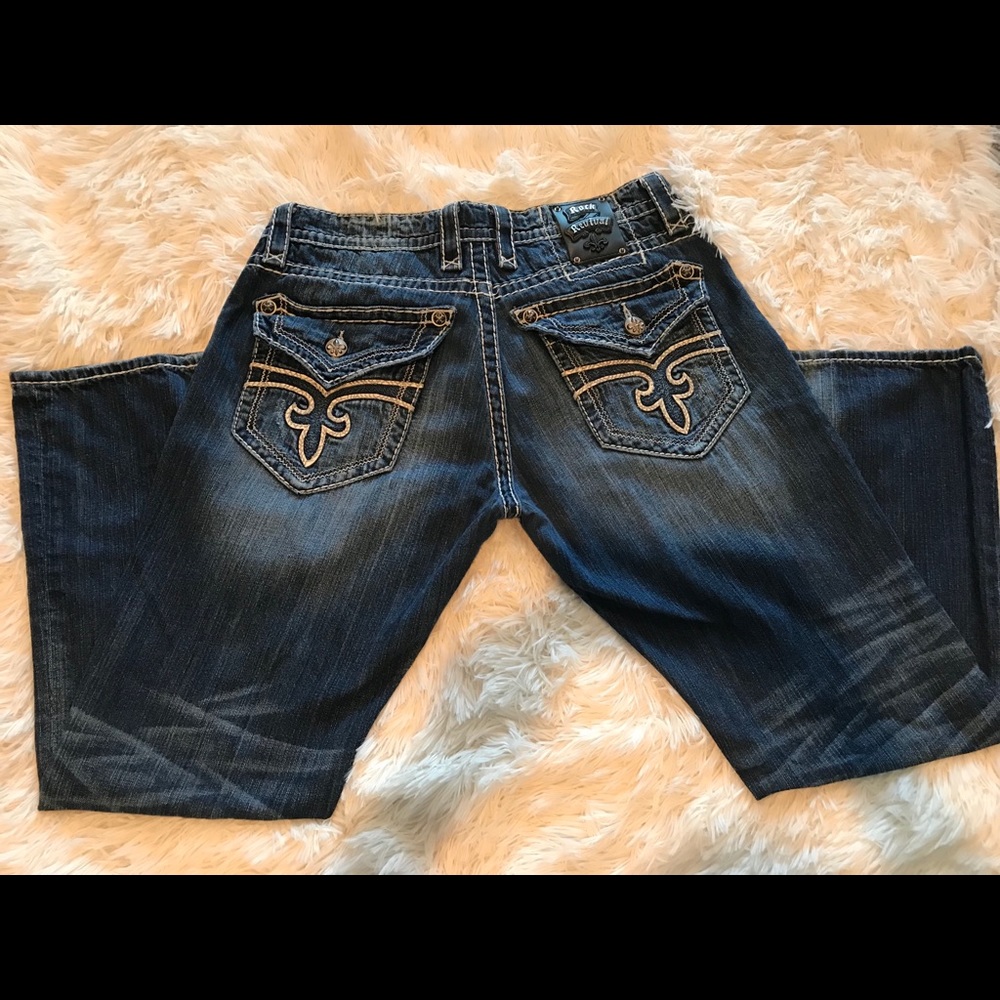 Men’s Rock Revival Jimmy Boot Jeans