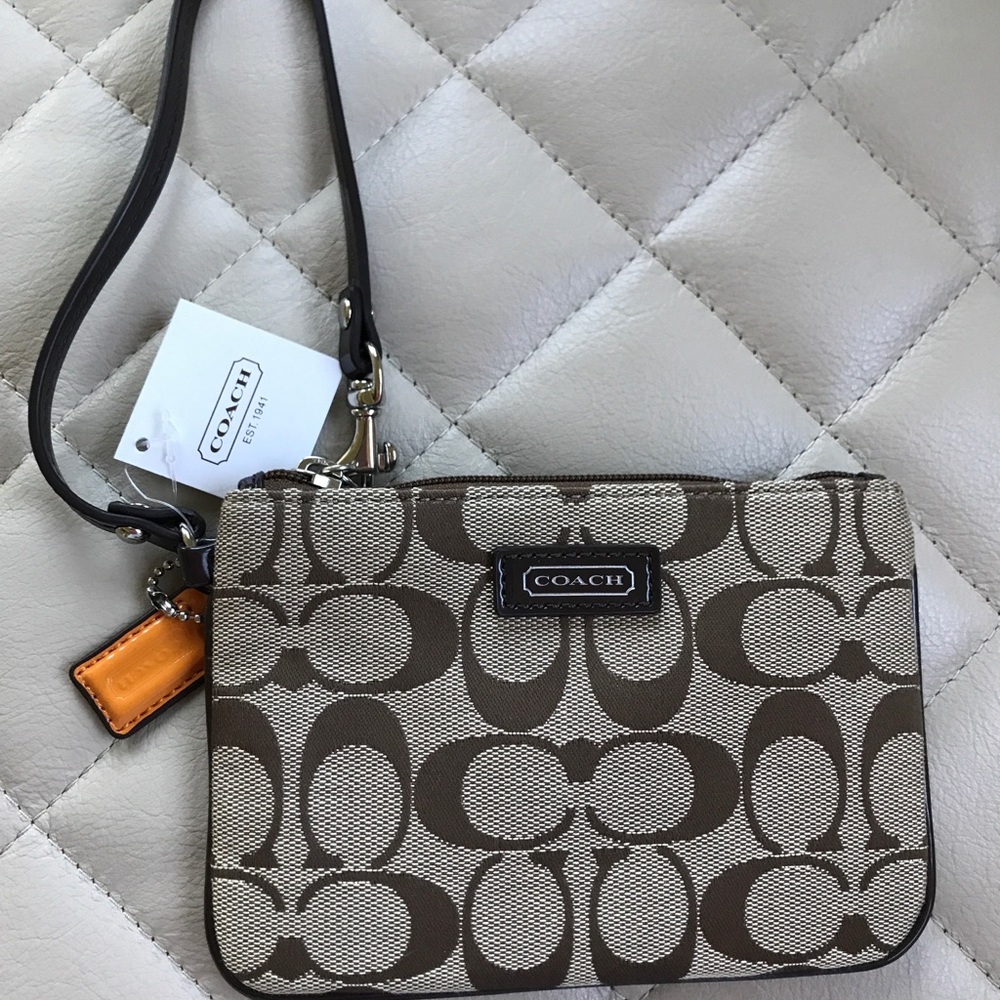 Coach wristlet