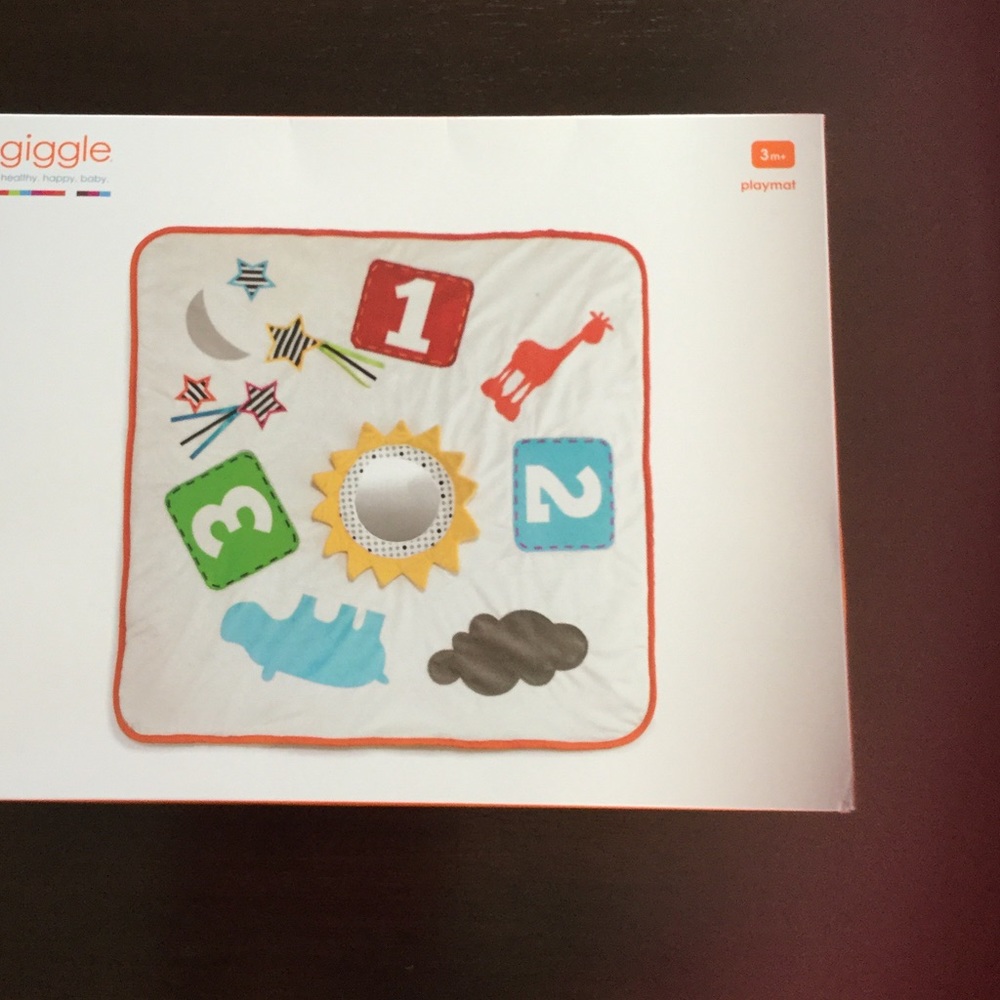 New with tags TUMMY TIME PLAY MAT! Bright fun!