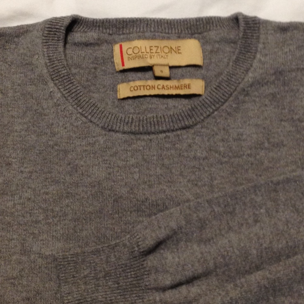 M&S cotton cashmere menswear sweater
