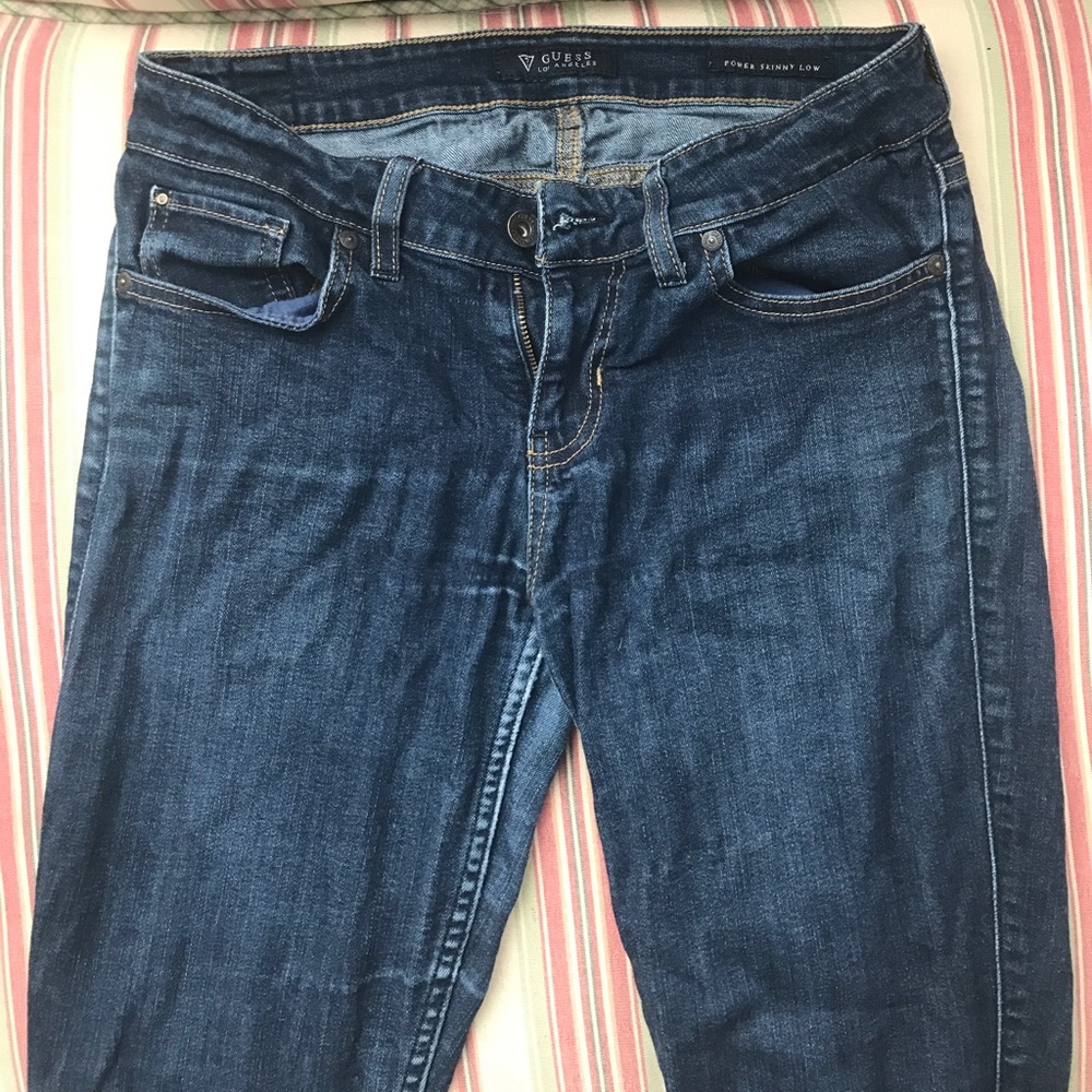 Guess blue jeans