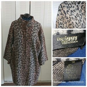 Cheetah Print Over Coat