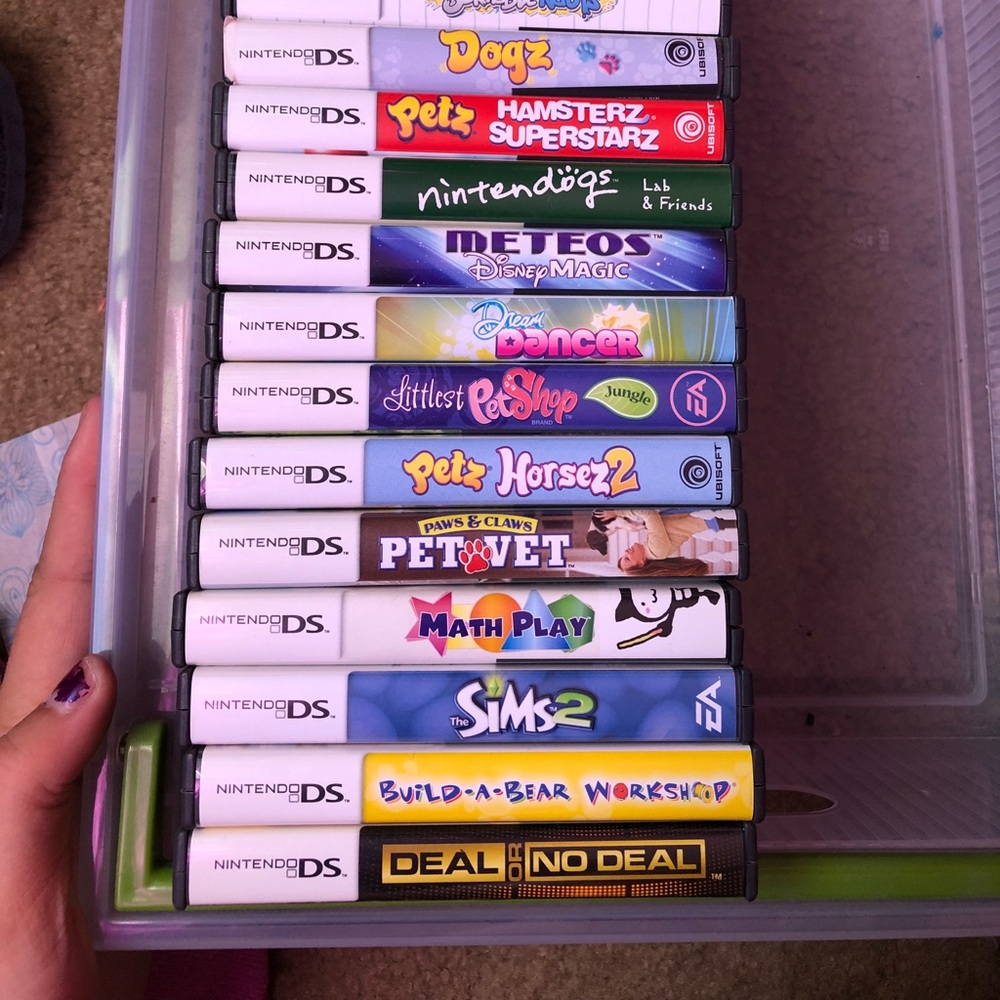 Nintendo DS games!