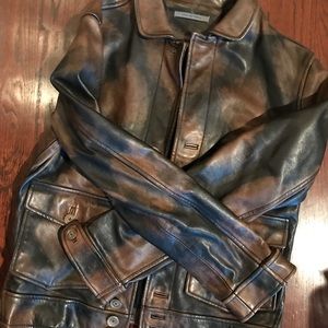 John Varvatos Leather Jacket