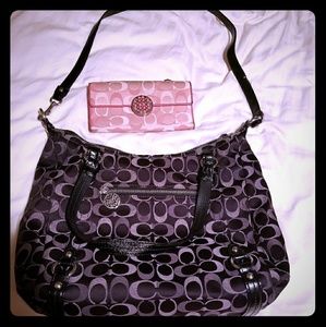 Authentic Coach Purse with wallet