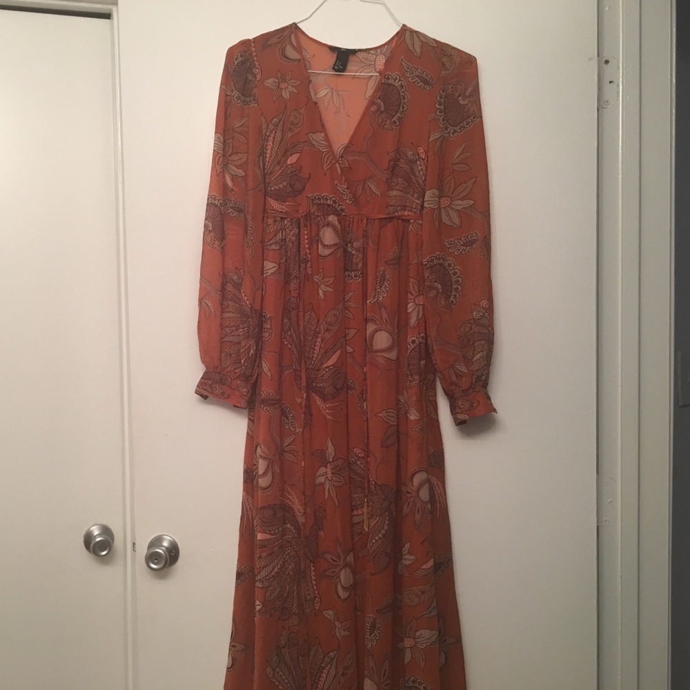 Fall maxi dress