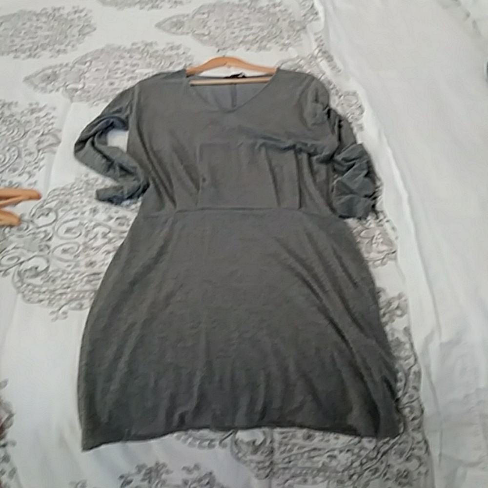 Banana republic dress gray