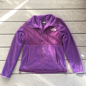 North Face Fleece Jacket - M - purple