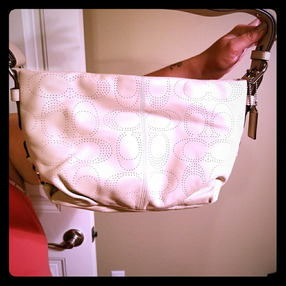 Authentic Leather Coach Purse - Picture 1 of 1