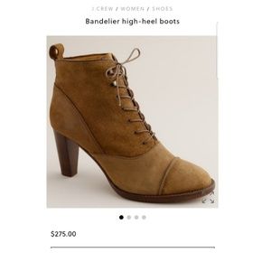 ⬇️PRICE DROP⬇JCrew Lace Up Booties Genuine Leather