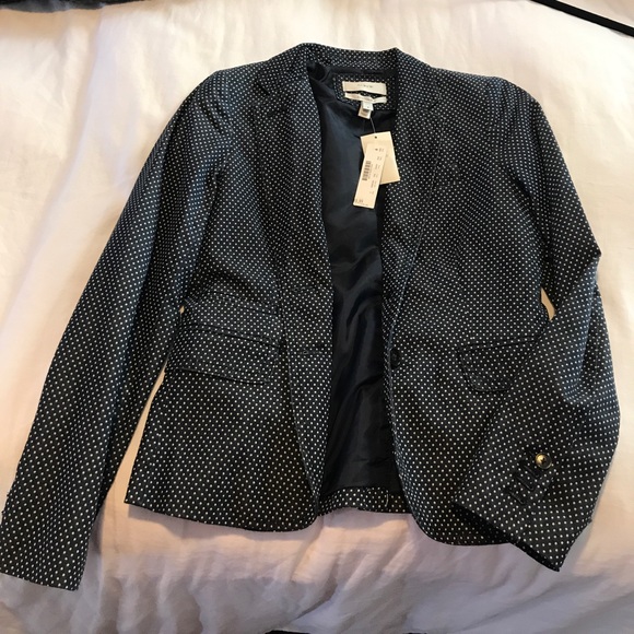 J. Crew Jackets & Blazers - !SALE! J. Crew Women’s Blazer (Blue/White)