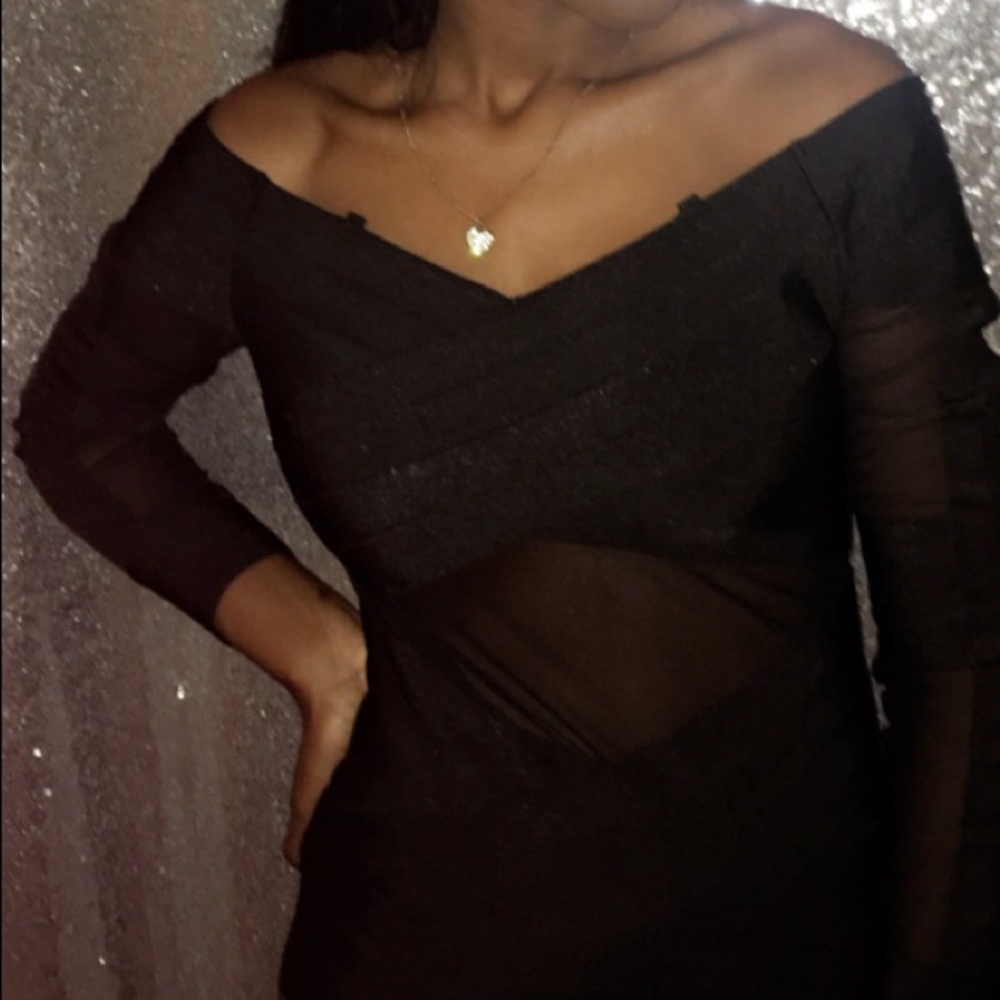 All black jumpsuit.